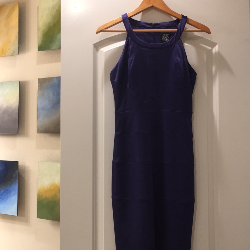 Jax purple sleeveless dress